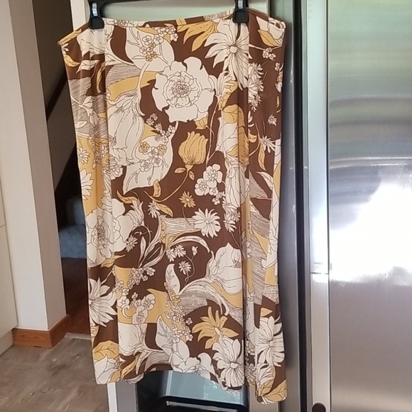 💕PENDLETON💕 Floral Print Midi Skirt - Picture 2 of 7